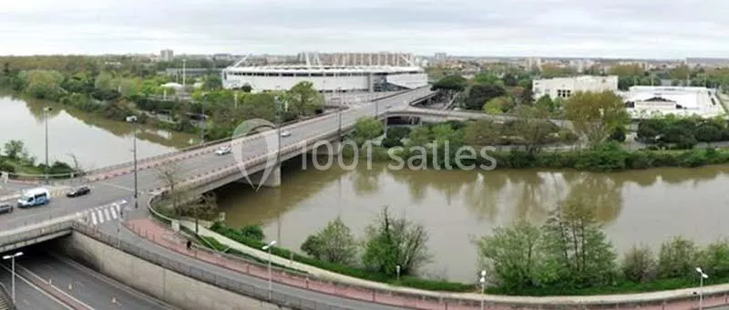 Vue panoramique depuis la térasse du Belvédère